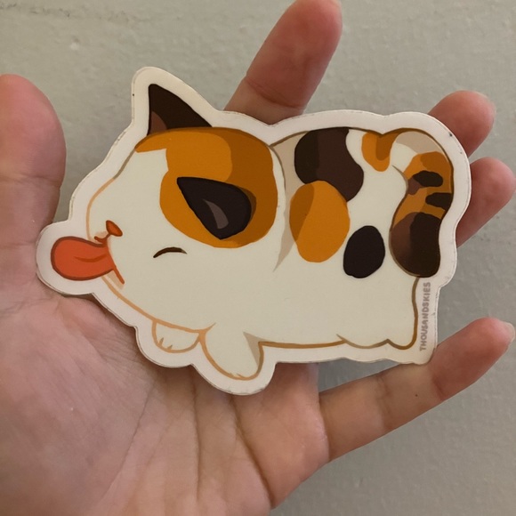 Cat Enamel Pins & Stickers - Picture 3 of 5